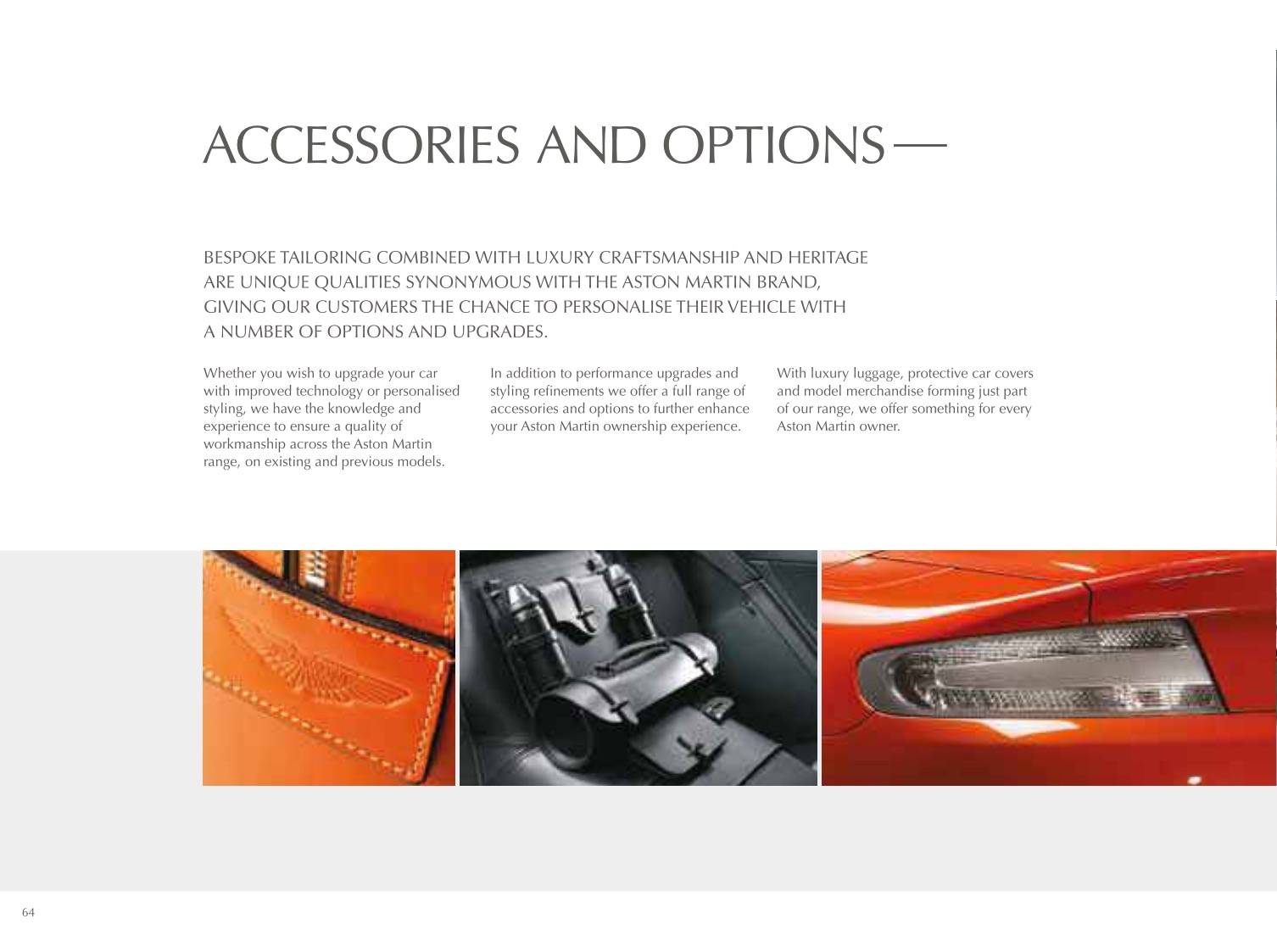 2012 Aston Martin Model Range Brochure Page 15